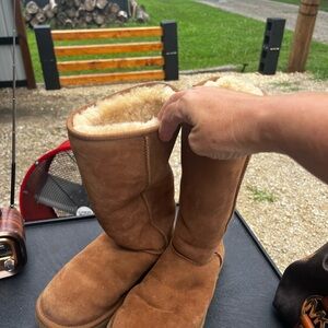 UGG Classic Tan Shearling Boots